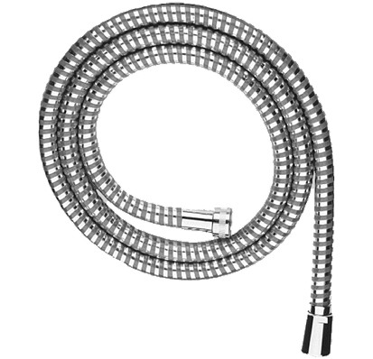 [1621C0779] Tuyau de douche METAFLEX 160 cm, 1/2" x 1/2" synthétique résistant à la flexion, chromé