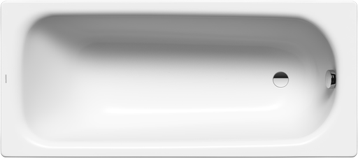 [1610M0037] Baignoire 180 x 80 x 43 cm SANIFORM PLUS, acier isolation phonique, standard, blanc