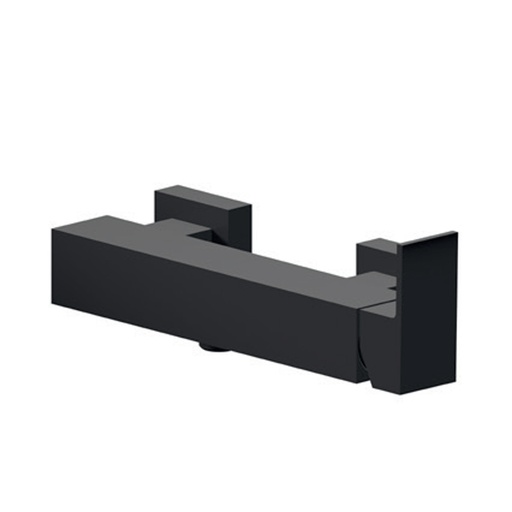 [1621H0192] Mélangeur de douche ERGO-Q, E 150 mm, nu, avec raccords excentriques, 1/2" x 3/4", noir mat