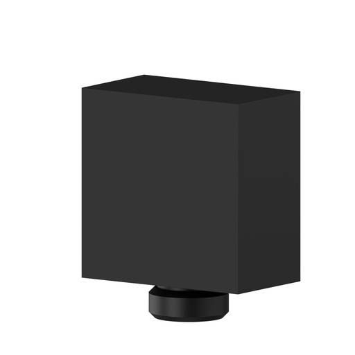 [1621H0206] Sortie d'eau murale ERGO-Q, noir mat