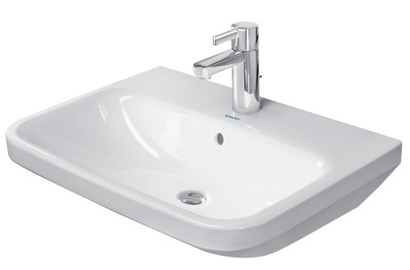 [1624C0257] Lavabo DURASTYLE 60 x 44 cm, céramique avec trop-plein, 1 trou robin., standard, blanc