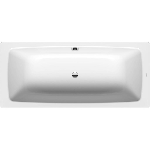 [1610H0073] Baignoire 180 x 80 x 41 cm CAYONO DUO, acier isolation phonique, standard, blanc