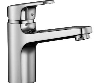 [1621H0896] Mélangeur de lavabo CITYPRO S 140 mm, goulot fixe sans vidage groupe acoustique I, chromé