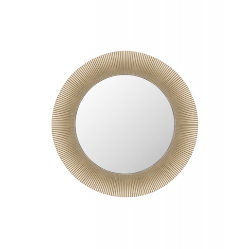 [1617C0077] Miroir KARTELL D 78 cm, avec cadre, sans éclairage,  couleur doré