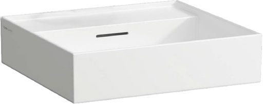 [1624C0423] Lavabo KARTELL 50 x 46 cm, céramique avec trop-plein, sans trou robin., standard, blanc
