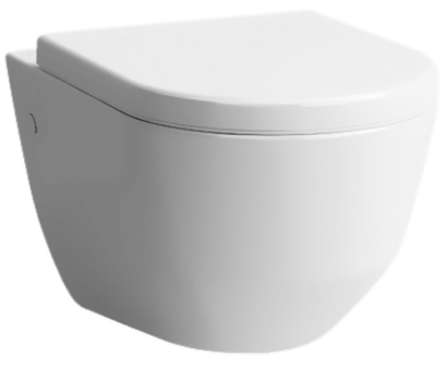 [1625C0214] Cuvette murale PRO UP céramique pour chasse d'eau à encastrer, y compris matériel de fixation, standard, blanc