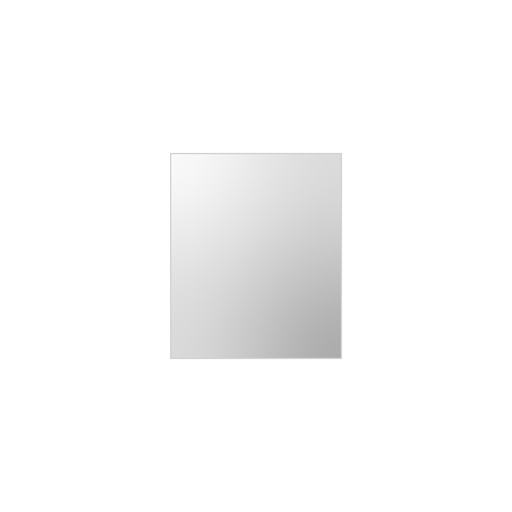[1617C0341] Miroir rectangulaire verre  50 x 40 x 0.5 cm, sans fixation 44020097