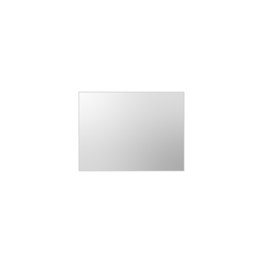 [1617C0342] Miroir rectangulaire verre 60 X 45 X 0.5 CM sans fixation 44020097