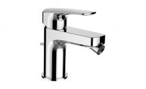 [1621M0786] Mélangeur de bidet SK LAURIN S 105 mm, goulot fixe avec vidage, groupe acoustique I, chromé