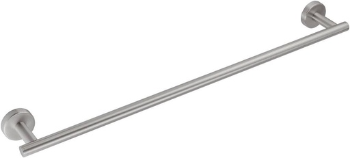 [1690C0699] Porte-serviettes STYL entraxe 60 cm, L. 65cm acier inoxydable brossé