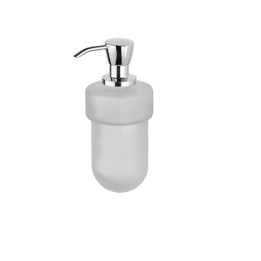 [1690C0709] Distributeur de savon en verre satiné STYL avec pompe brossée pour art. A6010N - A6017N