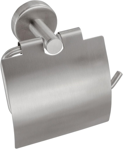 [1690C0710] Porte-papier STYL avec couvercle basculant, acier inoxydable brossé