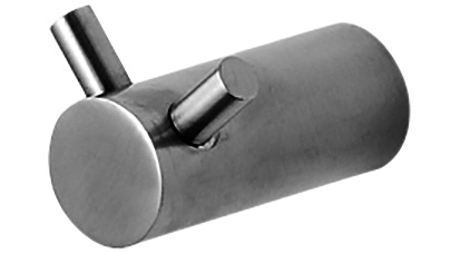 [1690C0756] Crochet à linge INEOLINE PURE S 60 mm, double, acier inoxydable, matériel de fixation inclus, brillant