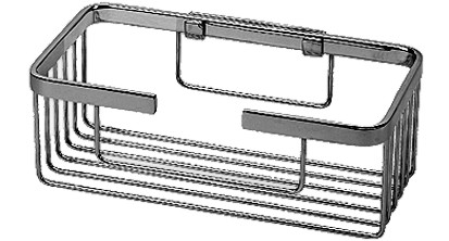 [1690C1420] Porte-savon BODENSCHATZ à barrettes, 21 x 8 x 11 cm rectangulaire, fixation cachée