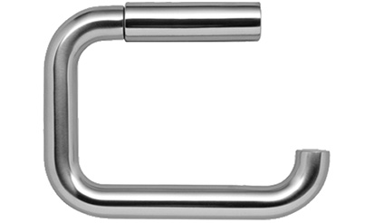 [1618C0162] Porte-papier HEWI 805 forme U, acier inoxydable poncé