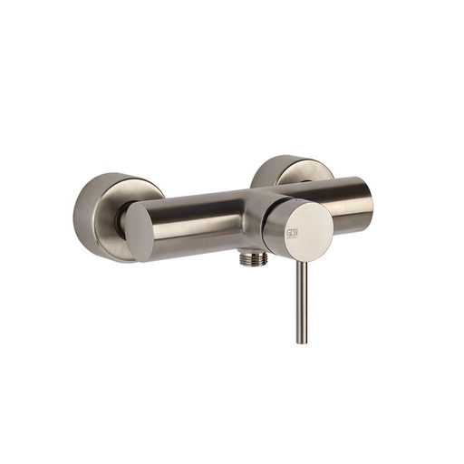 [1621C1062] Mélangeur de douche VIA TORTONA E 150 mm, avec raccords excentriques 1/2 X 1/2, sans tuyau de douche et douchette, groupe acoustique II, débit 31 l/min, 149 Finox